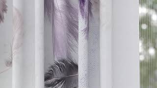 Комплект штор «Лириосент (фиолетовый)» — видео о товаре