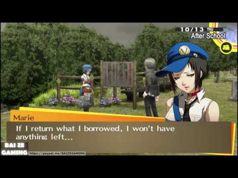 Persona 4 Golden Pt 63 - Ai Almost Suicides! Marie Link!