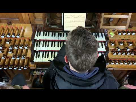 Vierne Symphony 3 Finale - Thomas Dilley - St Sernin Basilica, Toulouse
