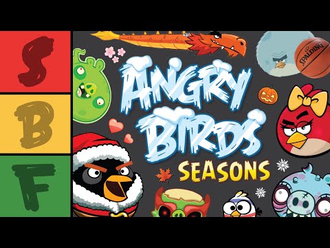 ANGRY BIRDS SEASONS (Ranking EVERY Angry Birds Game)