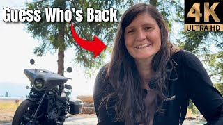 Cassie Rides Our Honda Rebel 1100 On The Open Road For The FIRST TIME!