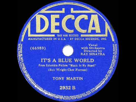 1940 OSCAR-NOMINATED SONG: It’s A Blue World - Tony Martin