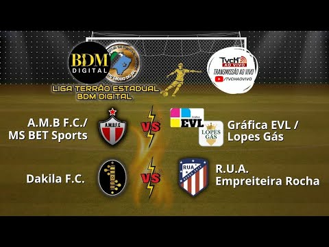 Liga Terrão BDM Digital: Oitavas de Final, 16/10/22, Arena Serra Azul Campo Grande/MS - TVCH AO VIVO