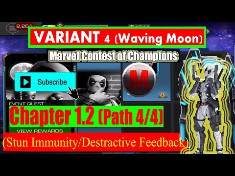 Variant 4 Ch 1.2 Path 4/4 (Stun Immunity/Destructive Feedback Path) - Marvel Contest of Champions