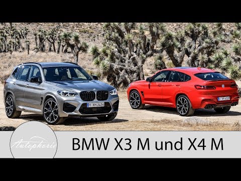 Weltpremiere BMW X3 M und BMW X4 M (inkl. Competition-Modelle mit 510 PS) [4K] - Autophorie