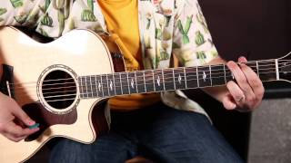 Elton John - Tiny Dancer - How to Play on Guitar - Acoustic Songs Guitar Lessons