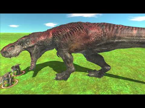 Battle of the Fifty Velociraptors // Animal Revolt Battle Simulator (Tiny Dinosaur)