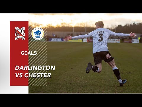 Goals: Darlington v Chester