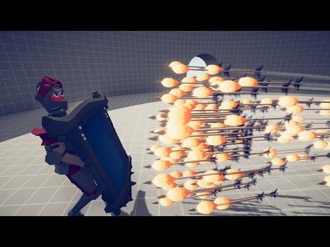 KNIGHT MIRROR SHIELD vs EVERY GOD - Totally Accurate Battle Simulator TABS