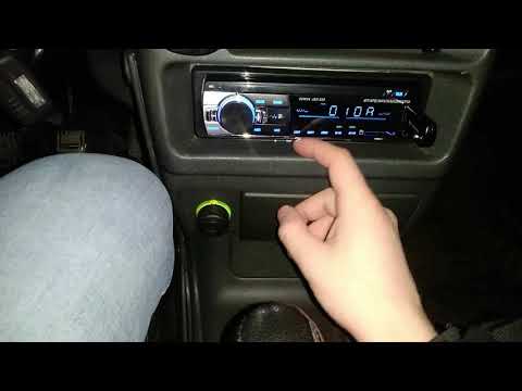 Распаковка и некий тест магнитолы JSD-520 из AliExpress