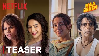 Download lagu Maa Behen | Teaser | Madhuri Dixit, Triptii Dimri, Ravi Kishan, Dharna Durga | Netflix mp3 Download lagu Maa Behen | Teaser | Madhuri Dixit, Triptii Dimri, Ravi Kishan, Dharna Durga | Netflix mp3