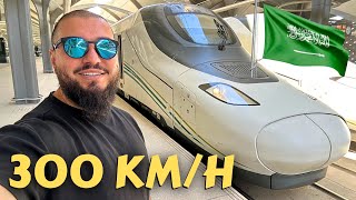 This Is The Craziest High Speed Bullet Train Of Saudi Arabia - Business Class, Jeddah To Madina 🇸🇦