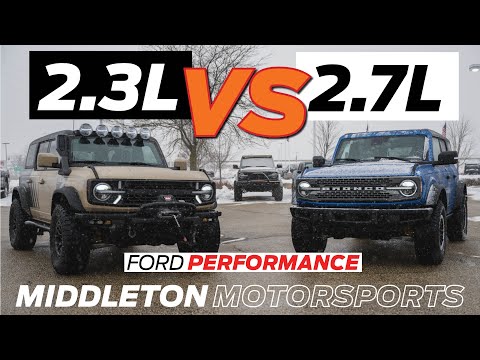 2022 Ford Bronco 2.7L Performance Tune Dragy Results & Comparison to 2.3L Performance Tune