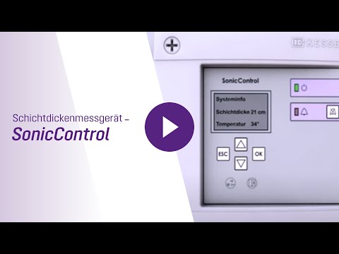 KESSEL Schichtdickenmessgerät SonicControl für Fettabscheider | Funktionsvideo