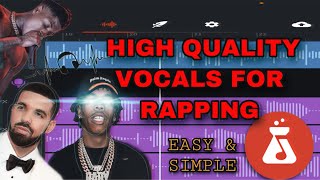 How To Sound Professional On Bandlab With Rapping Vocals For Ios / Android / Pc!!🔥🔥
