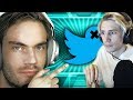 xQc Reacts to 'I hate twitter' by PewDiePie | xQcOW