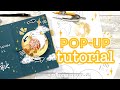POP UP Tutorial 3 Layer Rotation Bunny On The Moon OCT Mid Autumn Theme Bullet Journal Coverpage