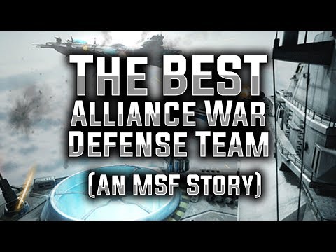 The BEST Alliance War Defense (An MSF Story) - Sponsored by Amazon Coins! - MARVEL Strike Force