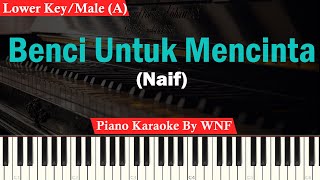 Download lagu Naif - Benci Untuk Mencinta Karaoke Piano Lower Key mp3
