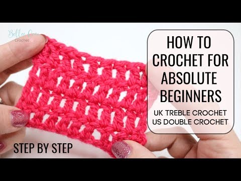 HOW TO CROCHET FOR ABSOLUTE BEGINNERS | UK TREBLE/US DOUBLE | EPISODE THREE | Bella Coco Crochet