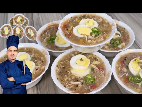 Chicken Corn Soup with Homemade|Chicken Stock Recipe|Chef M Afzal|