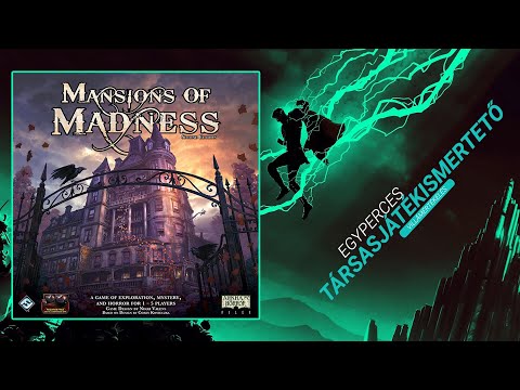 Egyperces társasjátékismertető | #79. Mansions of Madness: Second Edition - Game-Obscura