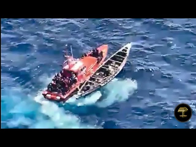 Salvamento Marítimo va a buscar al sur de El Hierro un cayuco con casi 100 ocupantes