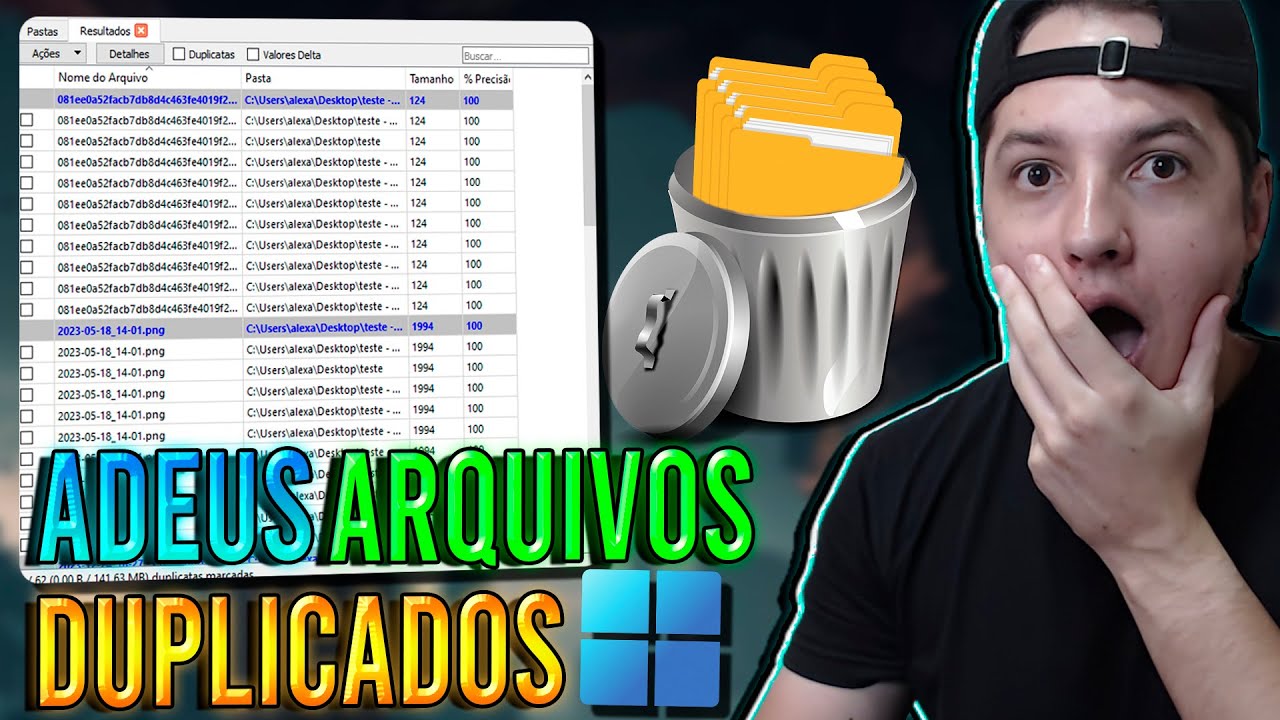Como apagar ARQUIVOS DUPLICADOS no Windows - Rápido e Fácil