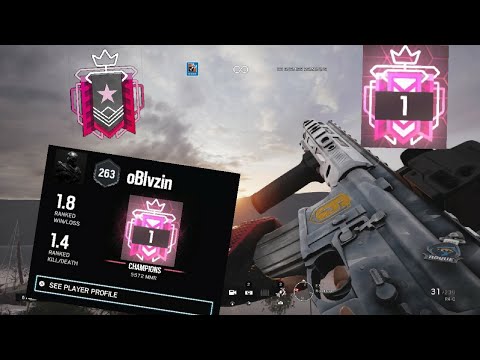 The BEST CONSOLE R6 CHAMPION EVER/ Settings and sensitivity -Rainbow Six Siege