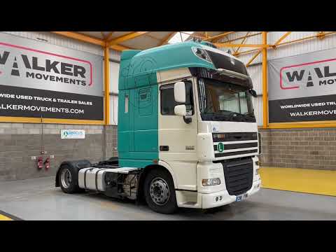 New In Stocklist For Sale: DAF XF105 460 Eu5 SUPER SPACE CAB LOW RIDE 4X2 TRACTOR UNIT–2011–CN11 FBN