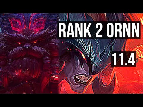 ORNN vs AATROX (TOP) | Rank 2 Ornn, 3/1/11 | NA Challenger | v11.4