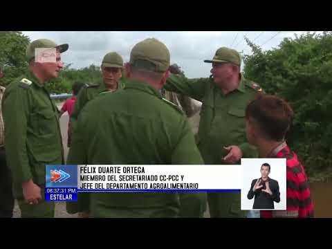 Autoridades de Cuba evalúan daños por intensas lluvias en Las Tunas