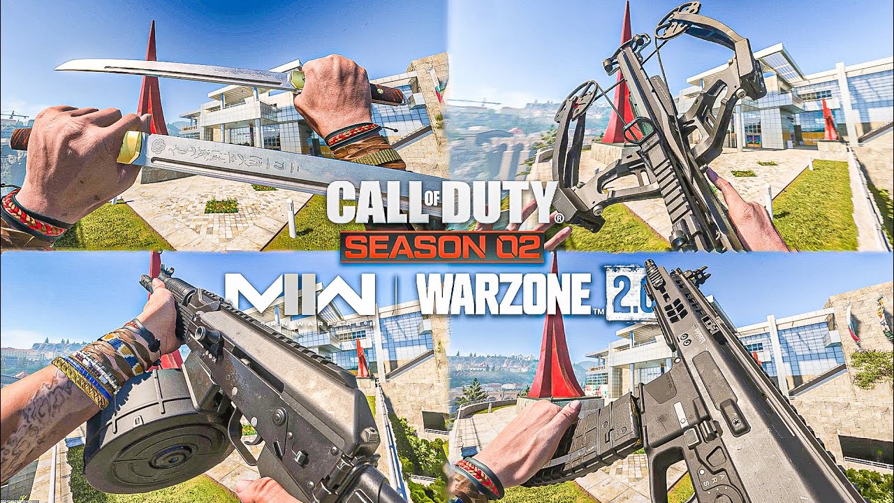 Modern Warfare 2 & Warzone 2 - All New Weapons