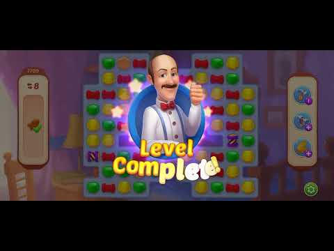 Homescapes level 7708, 7709, 7710 and 7711