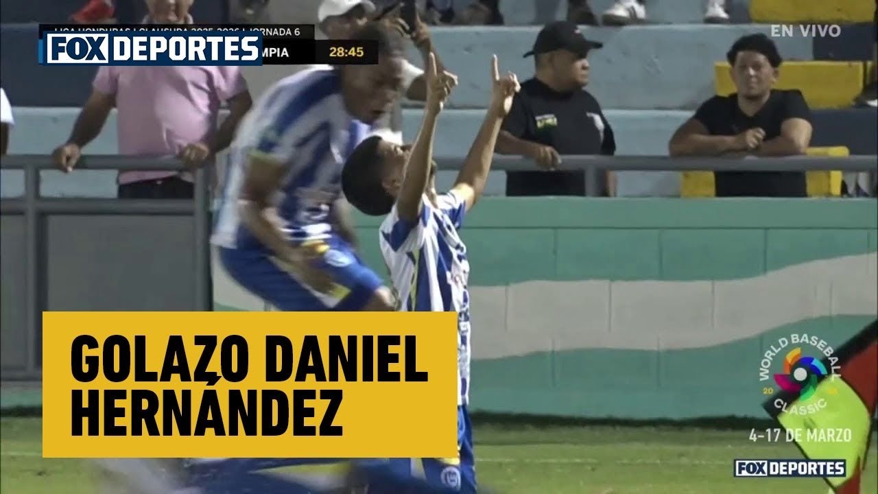 😎 GOLAZO Luis Daniel Hernández | Victoria 1-0 Olimpia | Fecha 6 | Clausura 2026 | Liga de Honduras