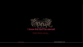Empyrium - Lover&#39;s Grief _ Lyrics(On Screen)