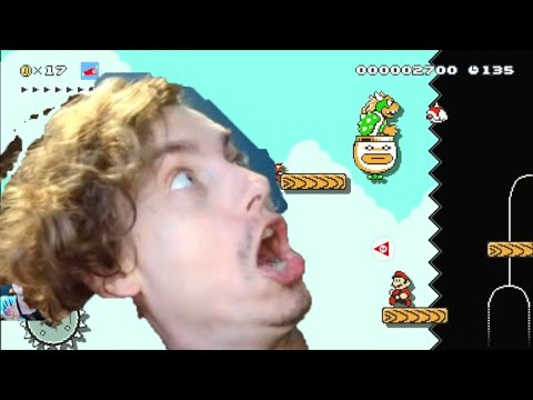 NOT SO STEALTH JUMPS! SUPER MARIO MAKER 2 スーパーマリオメーカー2 by:TurtleBlue