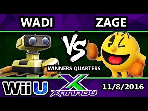 S@X 175 - SS | Wadi (ROB) Vs. Zage (Pac-Man) - SSB4 Winners Quarters - Smash for Wii U - Smash 4