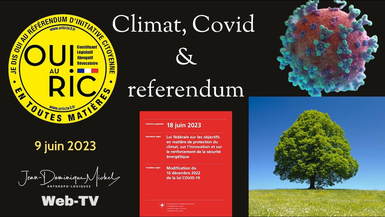 Loi sur le climat, loi Covid et referendum d'initiative citoyenne