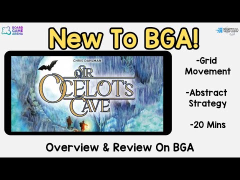 What’s New to BGA – Sir Ocelot's Cave | Sharp Abstract Strategy Showdown