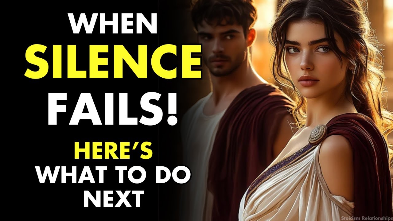 When Silence Fails, Here’s What to Do Next | Stoic Relationships