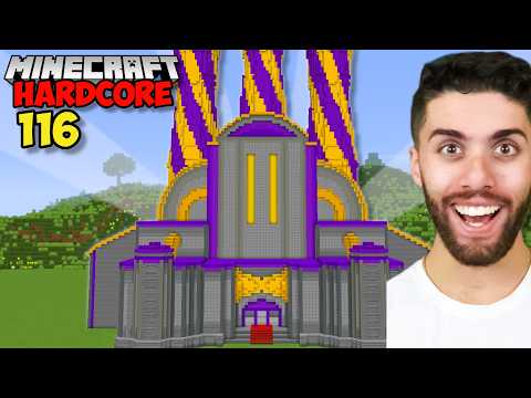 I Built A CHOCOLATE FACTORY in Minecraft Hardcore