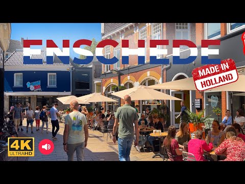 Enschede City Tour: Let's Explore Together! (4K 60FPS)