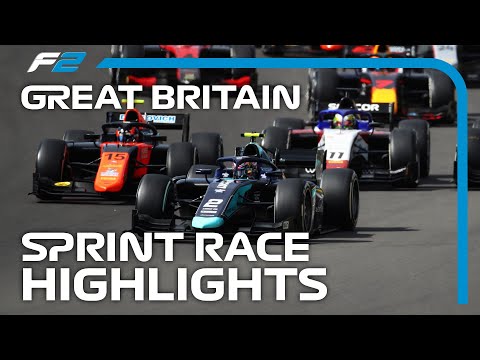 F2 Sprint Race Highlights | 2020 British Grand Prix