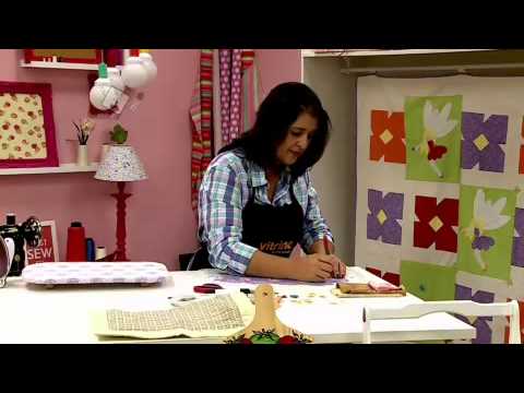 Programa Ateliê na Tv - Prancheta em Cartonagem - Ana Cristina