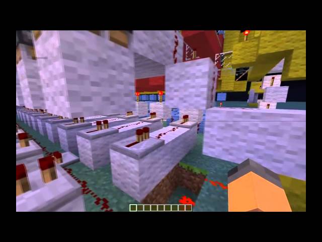 Redstone automated storage system - automatisches Lagersystem Minecraft Map