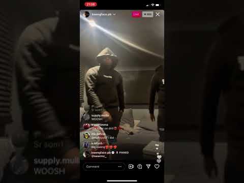 Swarmz x Kwengface - Deliveroo [Leak Video] | Instagram Live
