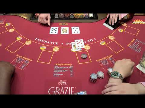 PURE CHAOS Erupts At The Blackjack Table in Vegas!