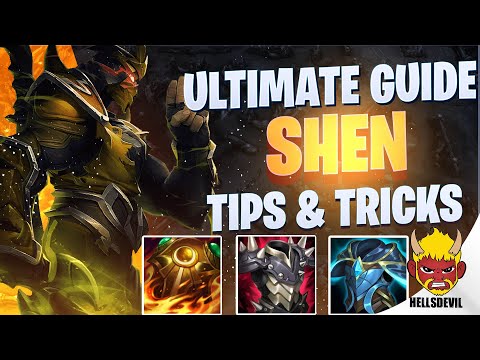 WILD RIFT ULTIMATE SHEN GUIDE | TIPS & TRICKS | Guide & Build