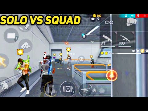 SOLO VS SQUAD || BR RANK GRANDMASTER LOBBY GAMEPLAY 🔥|| 22 KILL AND BOOYAH 🥵